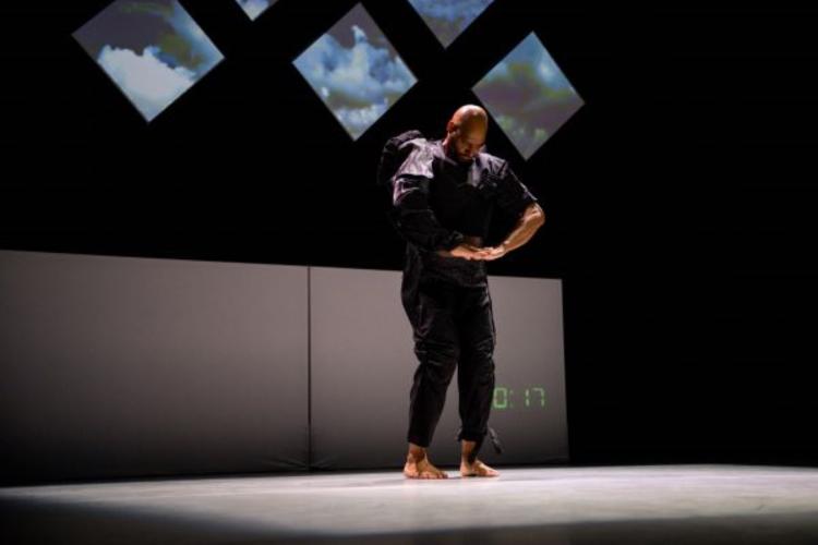 Helanius J. Wilkins performing "The Conversation Series"