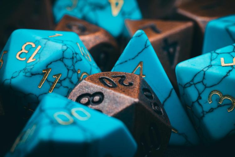 Dungeons and Dragons dice