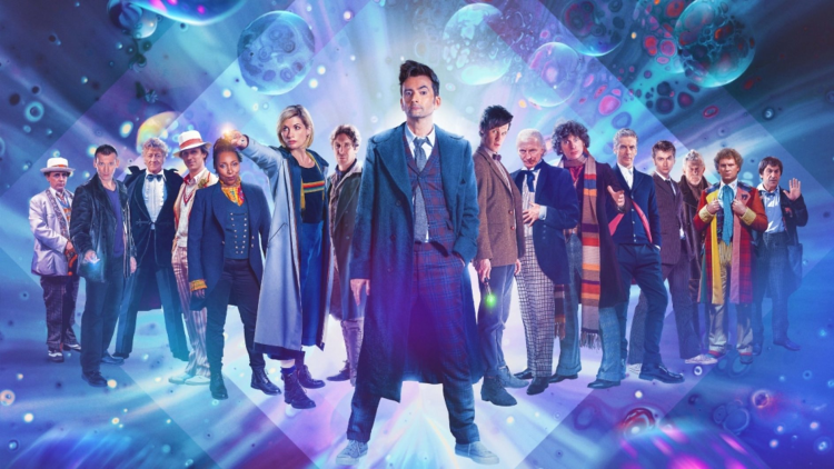 Various actors who played Doctor Who