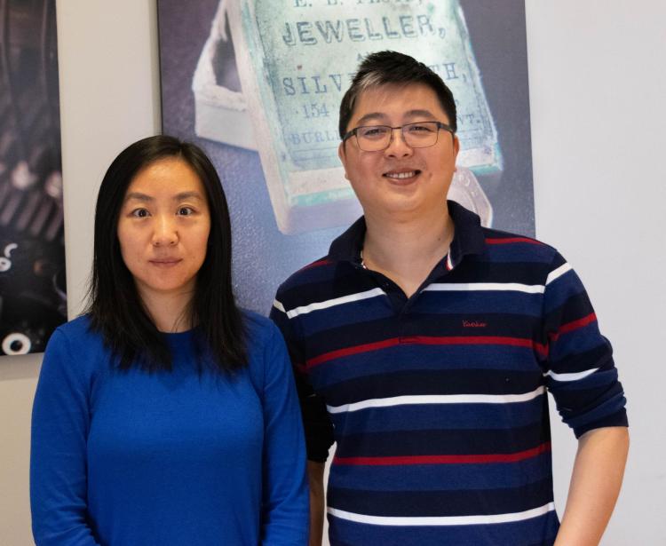 Photo of the lead authors