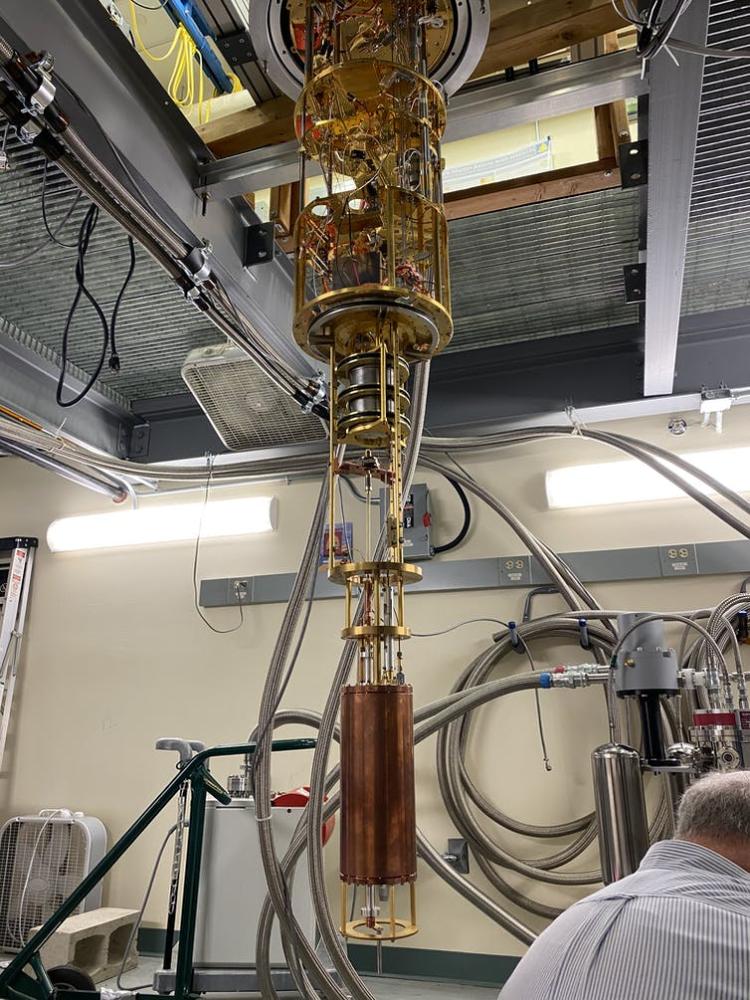 The HAYSTAC detector is searching for the axion, one of the hypothetical particles that could make up dark matter. Kelly Backes, CC BY-ND