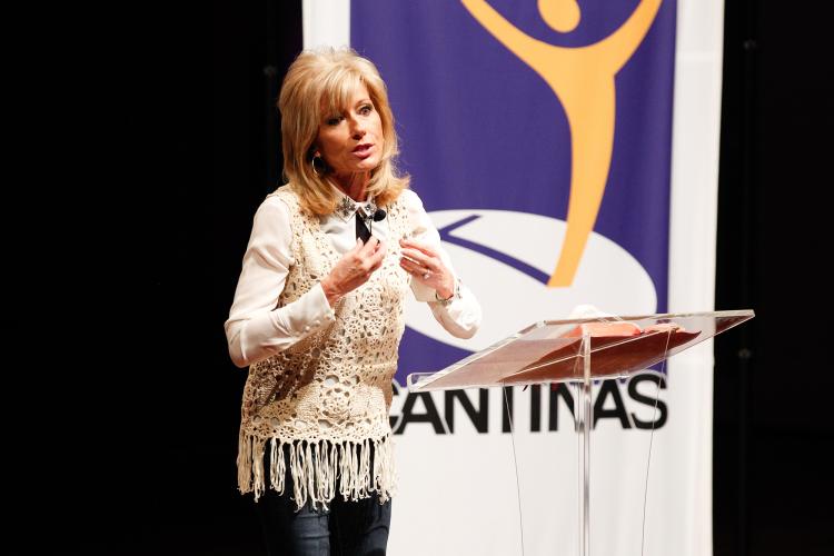 Evangelist and author Beth Moore.