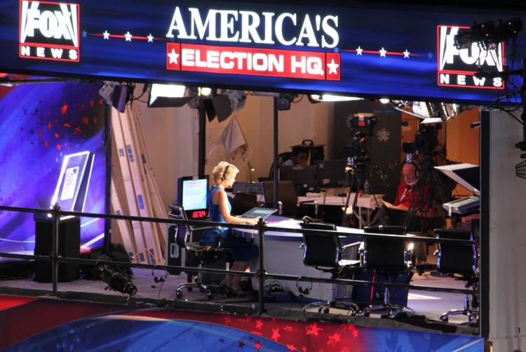 Fox News broadcast from 2012 Democratic National Convention