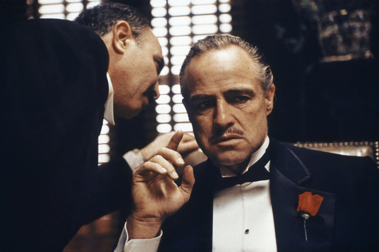 Marlon Brando in The Godfather