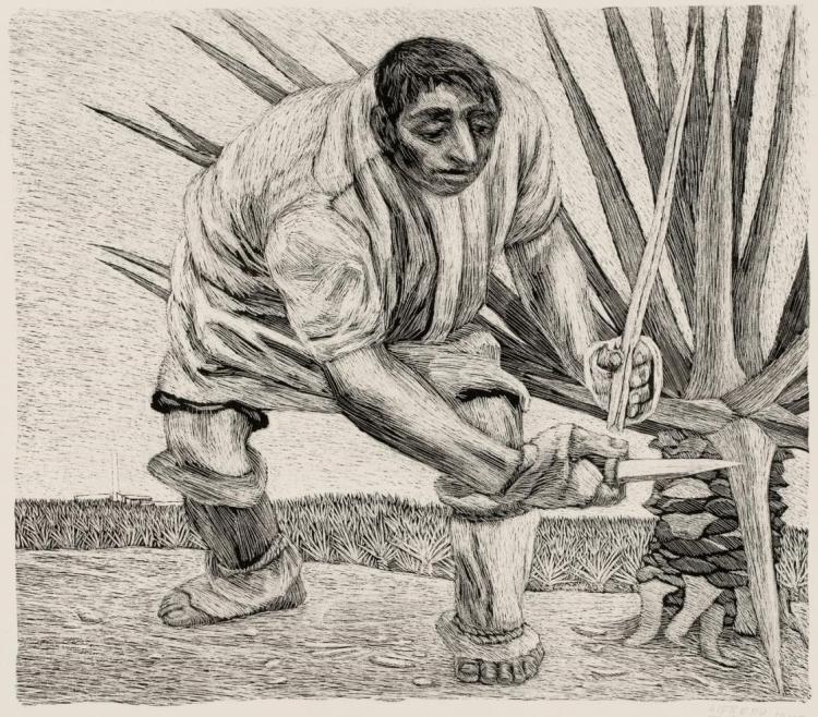 Henequenero by Alfredo Zalce