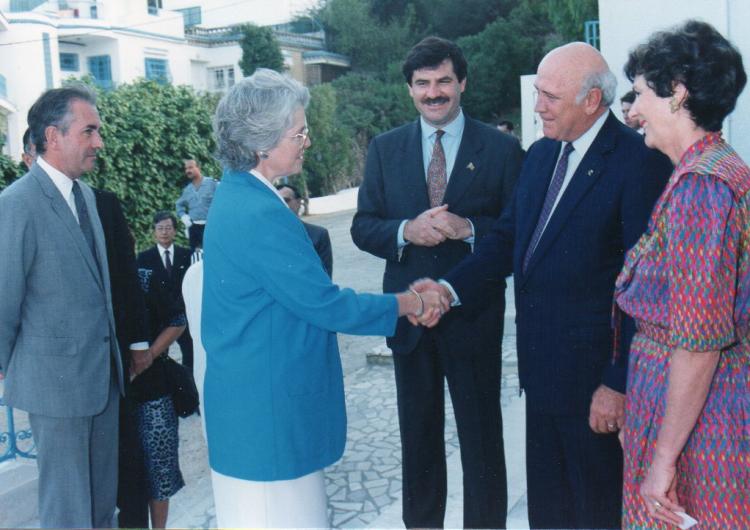 Casey and de Klerk