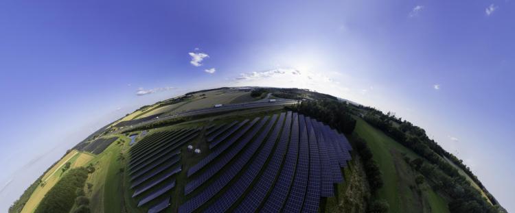 Panoroma of the earth
