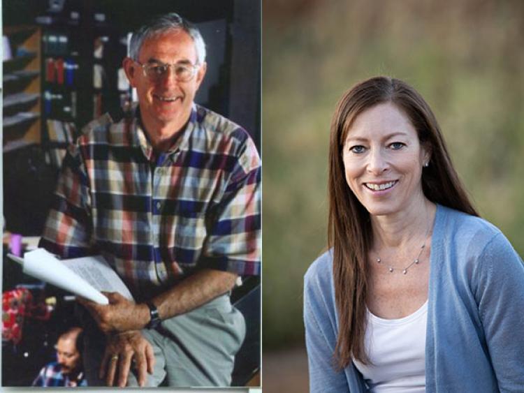 Delbert Elliott (left) and Beverly Kingston (right)
