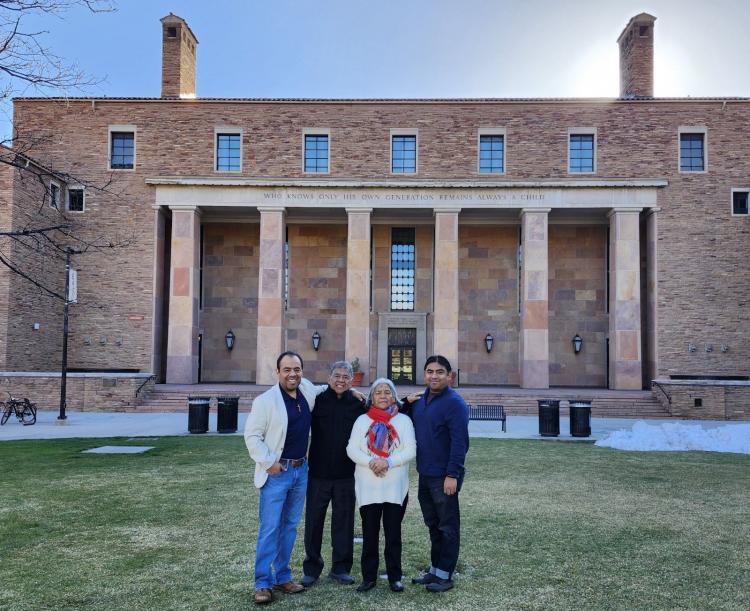 Marcos Castillo and family