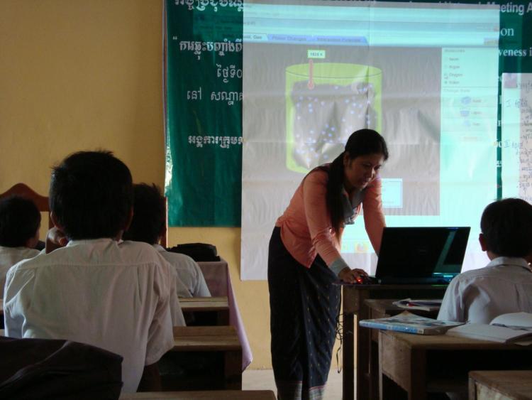 Cambodia students