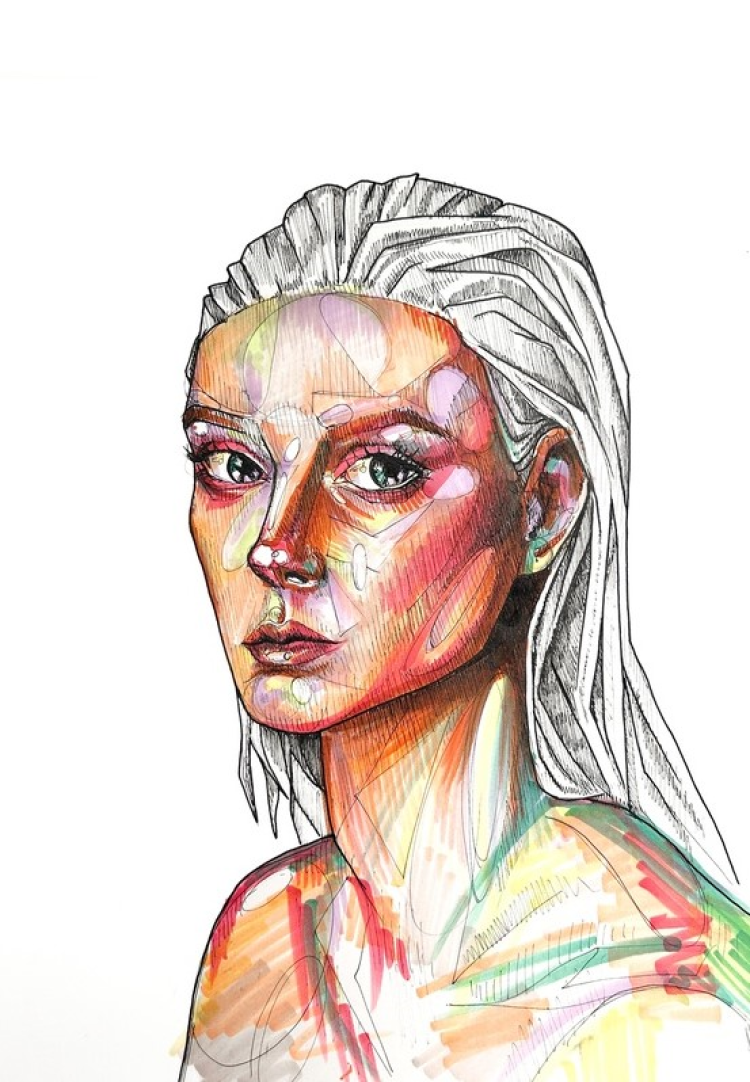 Rachel Suter self portrait