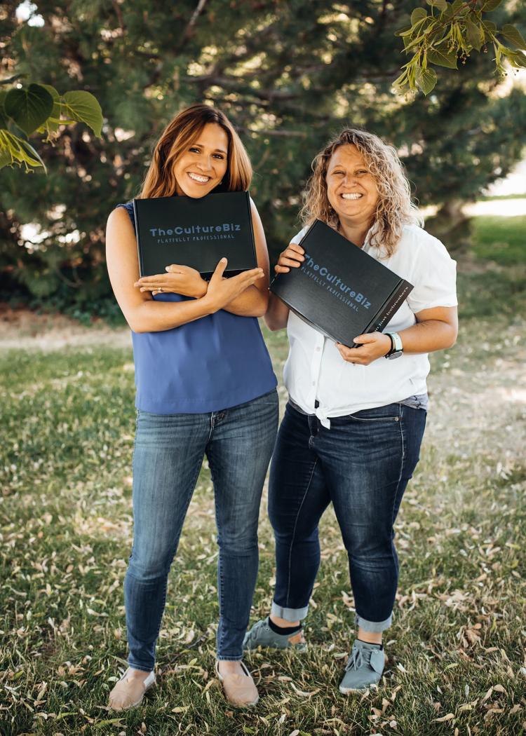 Katie Wall and Courtney Jacobson, co-founders of Culture Biz