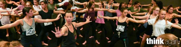 Photo of dance students