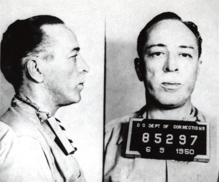 Dalton Trumbo prison mugshot