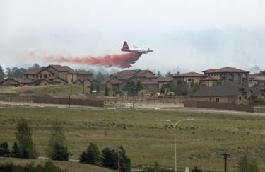 Wildfire in Colorado Springs