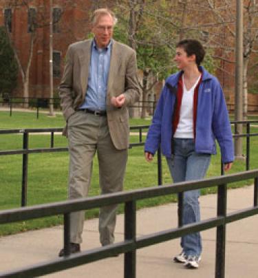 Thomas Cech, a CU distinguished professor of chemistry and a Nobel laureate in chemistry