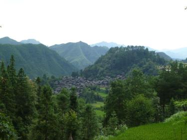 In the rural village Huang Gu, China, CU-Boulder graduate student and Fulbright Scholar Elise Pizzi studied access to clean water. Photo Courtesy of Elise Pizzi.