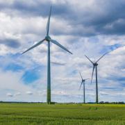 Flickr photo of some wind turbines