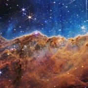 Cosmic cliffs of Carina Nebula
