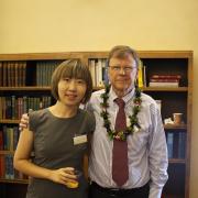 Markusen at his retirement party