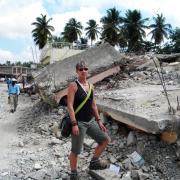 Liesel Ritchie researches community impacts of disasters like the earthquake in Haiti in 2010. Photo by Liesel Ritchie.