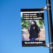 Protect Our Herd banner at CU Boulder