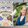 book cover of The Naturalist Society and headshot of Carrie Vaughn
