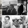 collage of black and white publicity photos of Paul Newman