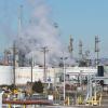 view of the Suncor refinery in Denver, Colorado
