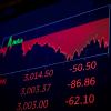 graphic of stock market levels