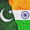 Pakistan and India flags