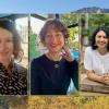 portraits of Jessica Brunecky, Janelle Henderson and Stephanie Colunga Montoya