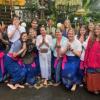 CU Boulder students in traditional Balinese garb
