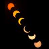 iPhone moon phases photo composite 