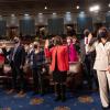 Members of the 117th Congress of the United States are sworn in at the Capitol in January 2021.