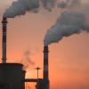 Smoke from a powerplant