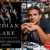 Stephen Graham Jones and cover of The Angel of Indian Lake