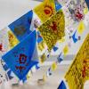 Prayer Flags for Peace exhibition