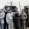Albert W. Smith (second from right) with a meteorology class in 1942 at Clark University. Photo courtesy of Albert W. Smith family.