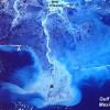 Photo of Mississippi River Delta taken by NASA’s Space Shuttle Discovery in early 1985. Photo courtesy NASA.