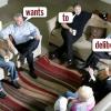 People sitting in a living room