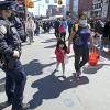         As fears of anti-Asian violence grow, police seek to be more visible to deter attacks.         AP Photo/Kathy Willens      