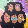 Honors Residential Academic Program students in Smith Hall use artwork to demonstrate diversity, inclusivity and community.​