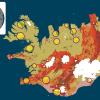 Map of Iceland Homes