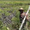 Randall Duncan in the field