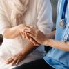 image of nurse and patient