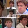 Photos of John Krasinski playing Jim Halpert on "The Office"