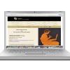 Laptop screen of Greek course