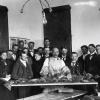 Dr. Lumen M. Giffin and medical students