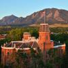 Old Main building at sunset